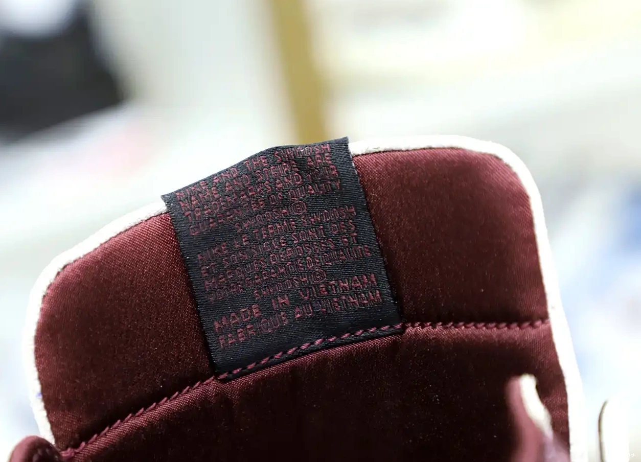 og high 1 Maniére burgundy